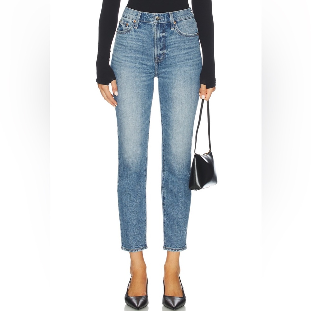 Pistola Bri High-Rise Straight Leg Jeans